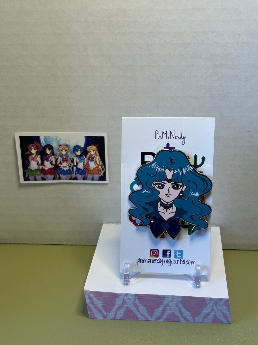 Sailor Moon Pin Anime Pin Me Nerdy Sailor Neptune